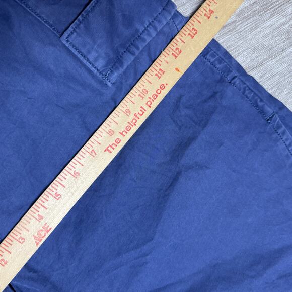 Levis Womens Wide Leg Baggy Cargo Pants Canvas Blue Size 30x30 High Rise - Picture 9 of 11